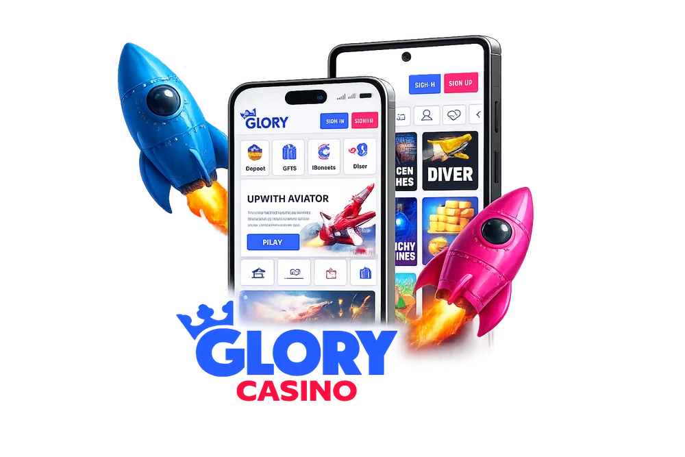 Glory Casino telefonlarda — sürət üçün qurulmuş tətbiq